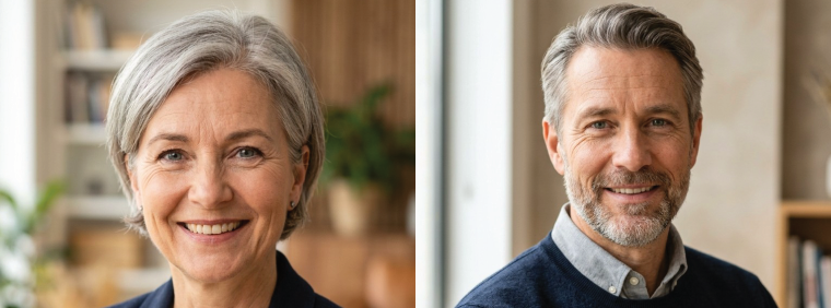 agenten-nebeneinander